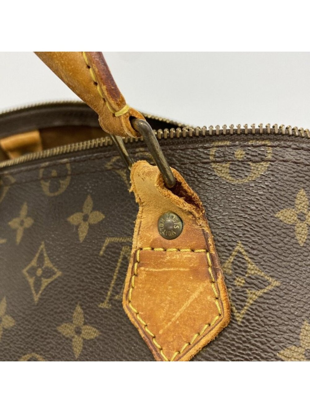 Louis Vuitton Handbag Monogram Speedy 35 Brown - Picture 8 of 10